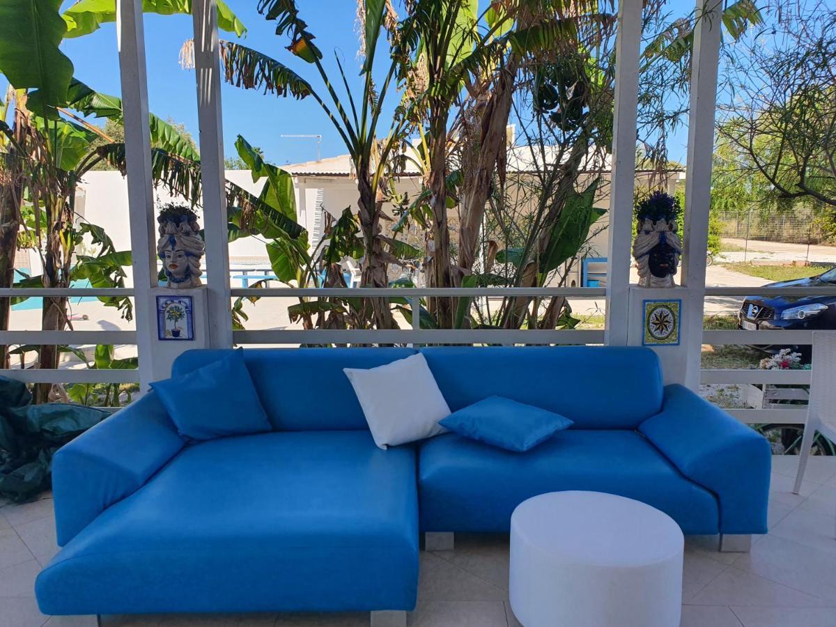 il CARRUBBO, alloggio in villa a Marzamemi Esterno foto